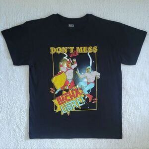 Brisco Brands "Don't Mess With Lucha Libre!"🤼 Graphic Tee👕 - NWT